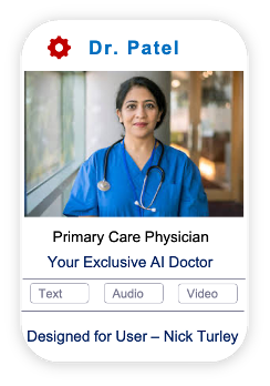 Dr. Patel — Primary Care Physician