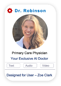 Dr. Robinson — Primary Care Physician